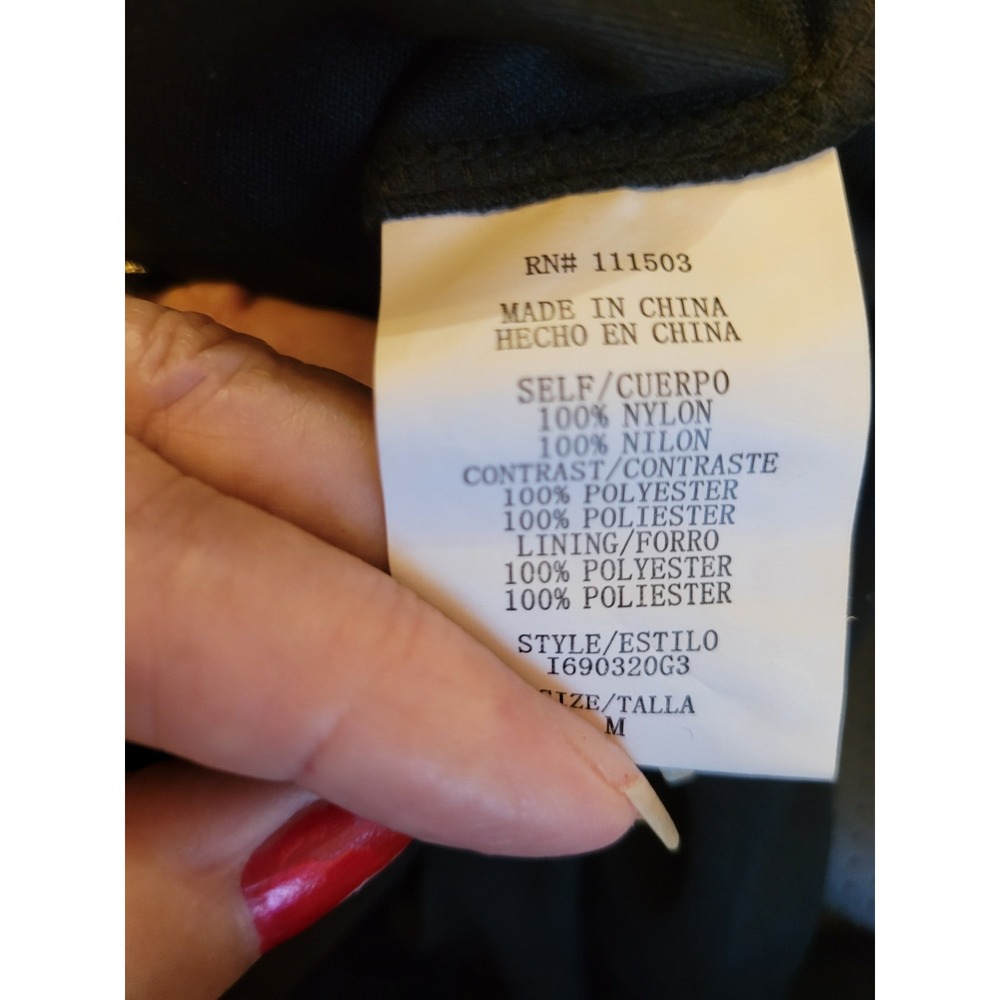 As You Wish Sequin Low Dress Black Gold Blue Tribal Embellished Chiffon #207 - Picture 10 of 10